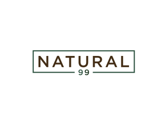 NATURAL 99 logo design by johana