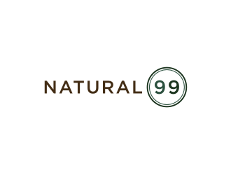 NATURAL 99 logo design by johana