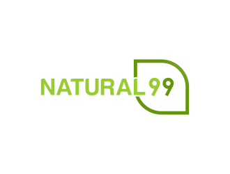 NATURAL 99 logo design by mbah_ju