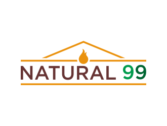 NATURAL 99 logo design by azizah