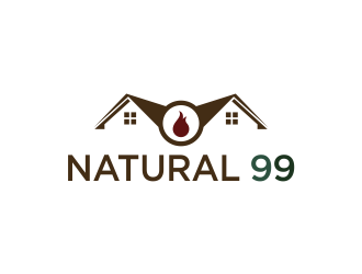 NATURAL 99 logo design by azizah