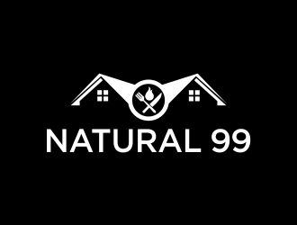 NATURAL 99 logo design by azizah