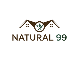 NATURAL 99 logo design by azizah