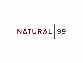 NATURAL 99 logo design by menanagan