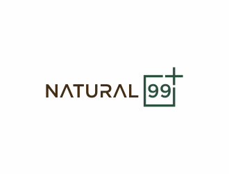 NATURAL 99 logo design by y7ce