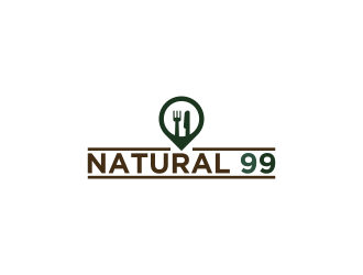 NATURAL 99 logo design by luckyprasetyo