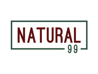 NATURAL 99 logo design by puthreeone