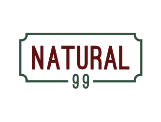 NATURAL 99 logo design by puthreeone