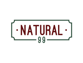 NATURAL 99 logo design by puthreeone