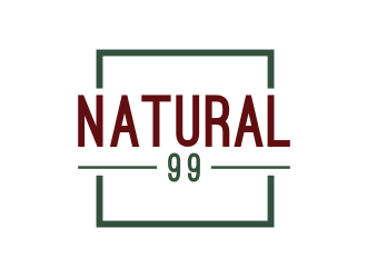 NATURAL 99 logo design by puthreeone