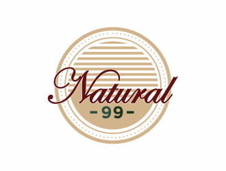 NATURAL 99 logo design by Mahrein