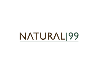 NATURAL 99 logo design by bricton