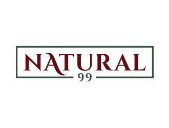 NATURAL 99 logo design by puthreeone