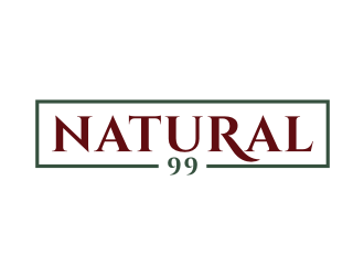 NATURAL 99 logo design by puthreeone