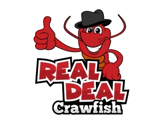 Real Deal Crawfish logo design by rizuki