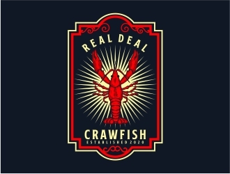 Real Deal Crawfish logo design by Alfatih05