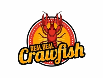 Real Deal Crawfish logo design by Mardhi