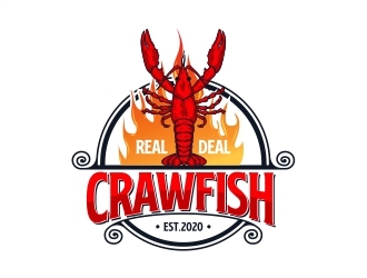 Real Deal Crawfish logo design by Alfatih05