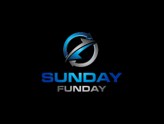 Sunday Funday (dart themed logo) logo design by Asani Chie