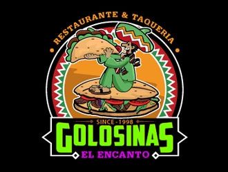 Golosinas El Encanto logo design by LucidSketch