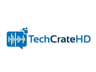 Tech Crate HD logo design by jaize