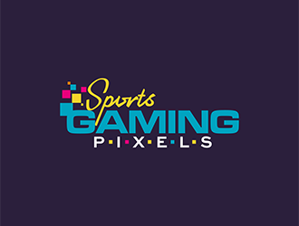 Sports Gaming Pixels logo design by enzidesign