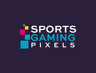 Sports Gaming Pixels logo design by enzidesign