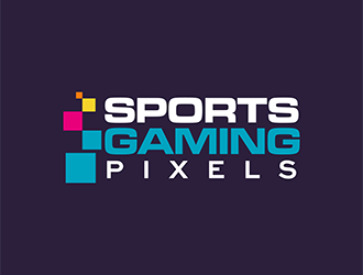 Sports Gaming Pixels logo design by enzidesign