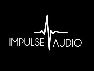 Impulse Audio logo design by AamirKhan