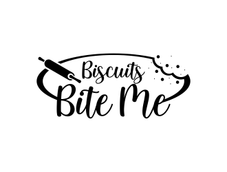 Biscuits Bite Me logo design by ekitessar
