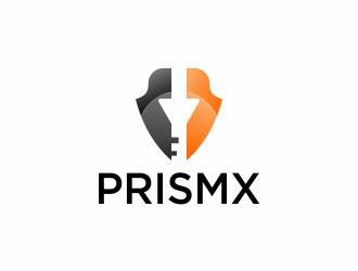 PrismX logo design by azizah