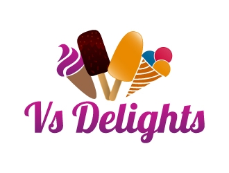 Vs Delights logo design by KDesigns