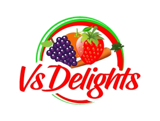 Vs Delights logo design by KDesigns