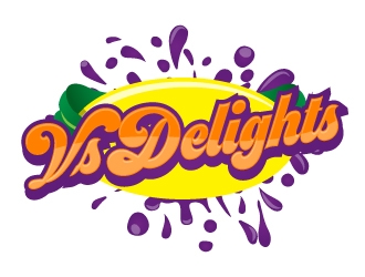 Vs Delights logo design by karjen