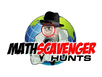 Math Scavenger Hunts logo design by AamirKhan