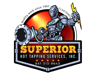 Superior Hot Tapping Services, Inc. logo design by DreamLogoDesign