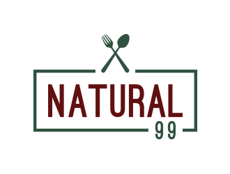 NATURAL 99 logo design by puthreeone