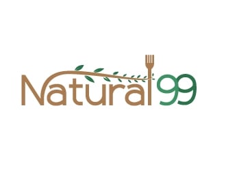 NATURAL 99 logo design by deva