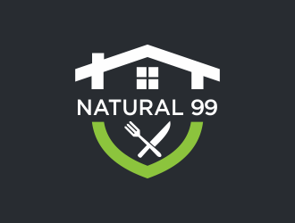 NATURAL 99 logo design by azizah