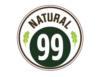 NATURAL 99 logo design by aura
