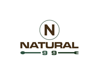 NATURAL 99 logo design by luckyprasetyo