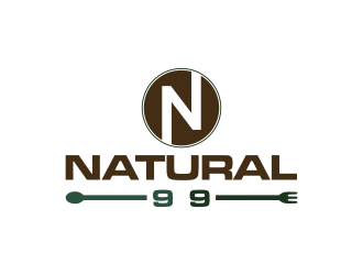 NATURAL 99 logo design by luckyprasetyo