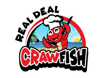 Real Deal Crawfish logo design by creativemind01