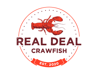 Real Deal Crawfish logo design by Ultimatum
