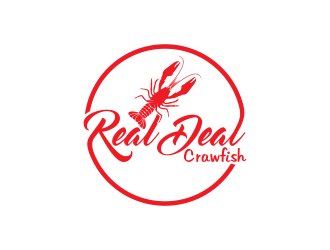 Real Deal Crawfish logo design by BlessedArt