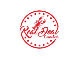 Real Deal Crawfish logo design by BlessedArt