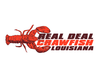 Real Deal Crawfish logo design by Ultimatum
