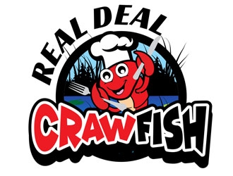 Real Deal Crawfish logo design by creativemind01