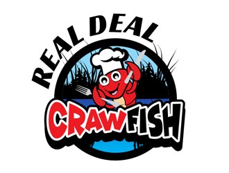 Real Deal Crawfish logo design by creativemind01