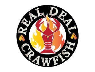 Real Deal Crawfish logo design by drifelm